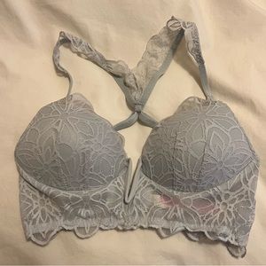 PINK Victoria’s Secret Date Push-Up Bra (Light Blue)